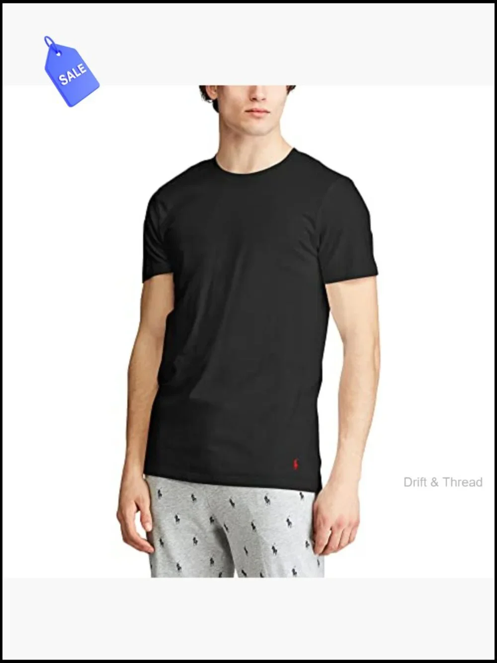 5 Pack Cotton Classic Crews Undershirts - T-Shirts Multipack